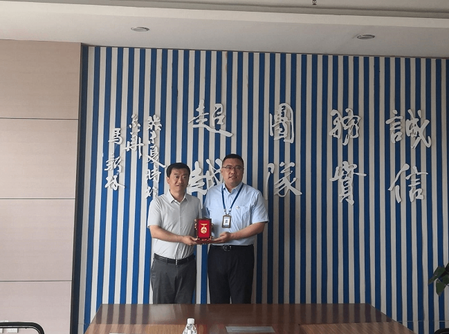 城阳区总工会王主席一行来yl23455永利官网调研指导