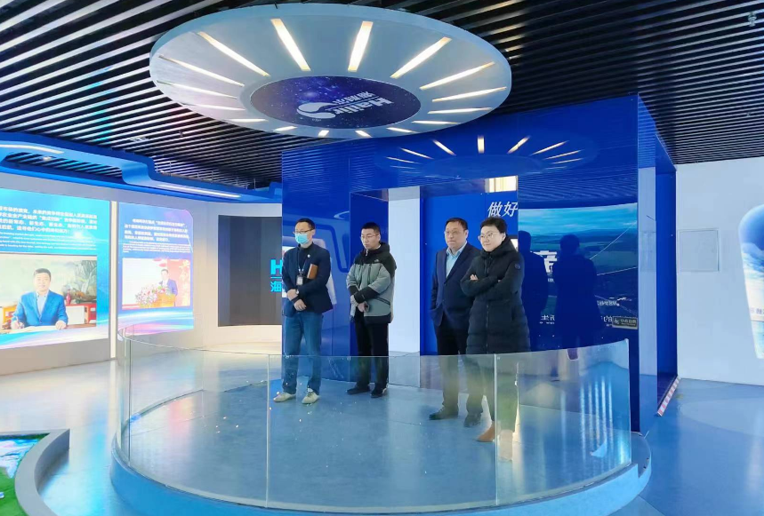 中信银行访问团一行到yl23455永利官网参观洽谈
