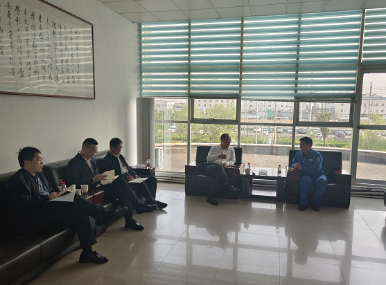 开发区管委会副主任张振城一行到山东yl23455永利官网调研指导